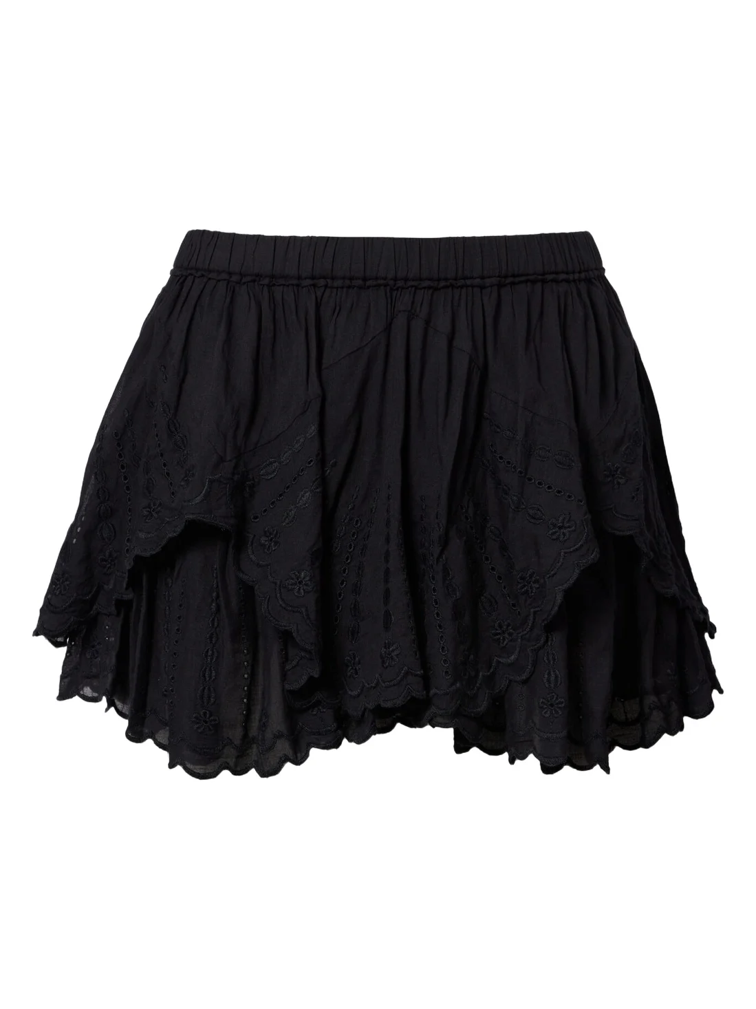 Layale embroidered cotton shorts Layale embroidered cotton shorts