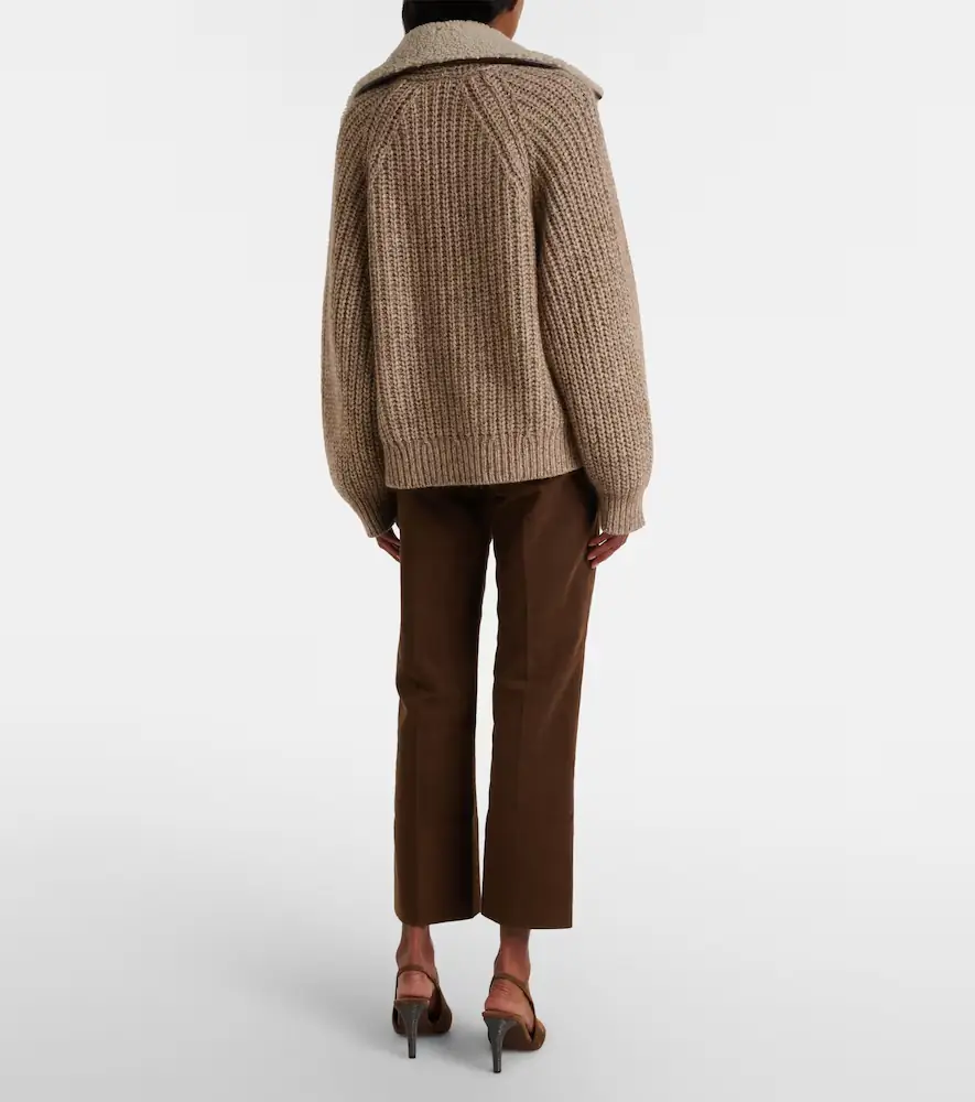 Brunello Cucinelli Cropped cotton flared pants | Thumbnail 2 Brunello Cucinelli Cropped cotton flared pants | Thumbnail 2