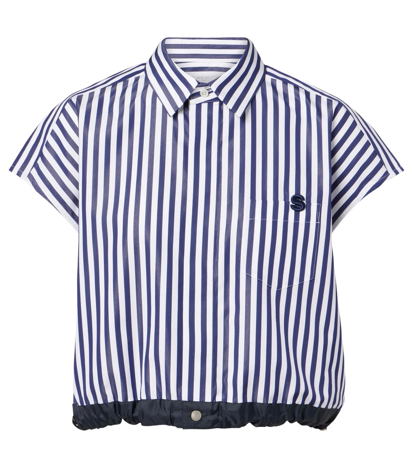 Striped poplin shirt Striped poplin shirt