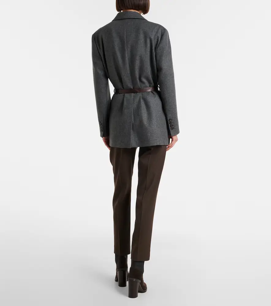Brunello Cucinelli Monili wool slim pants | Thumbnail 5 Brunello Cucinelli Monili wool slim pants | Thumbnail 5