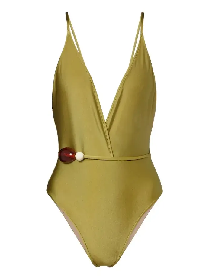 Belted embellished swimsuit Belted embellished swimsuit