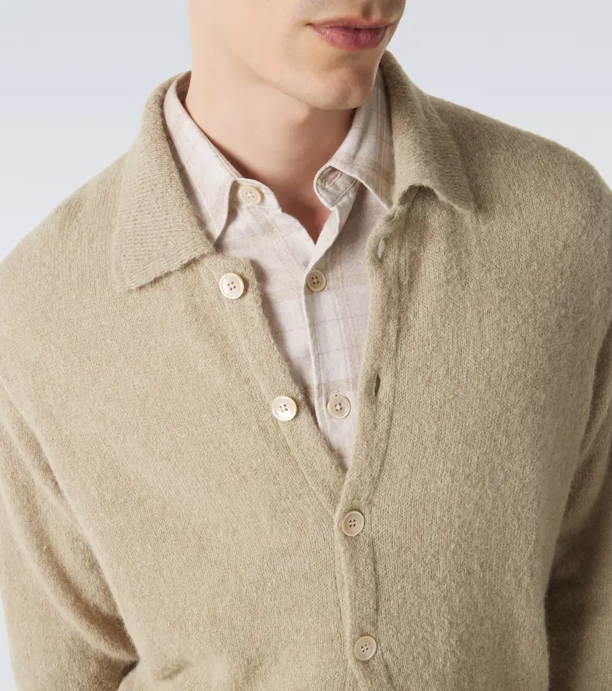 Our Legacy Evening wool and cashmere-blend cardigan | Thumbnail 6 Our Legacy Evening wool and cashmere-blend cardigan | Thumbnail 6
