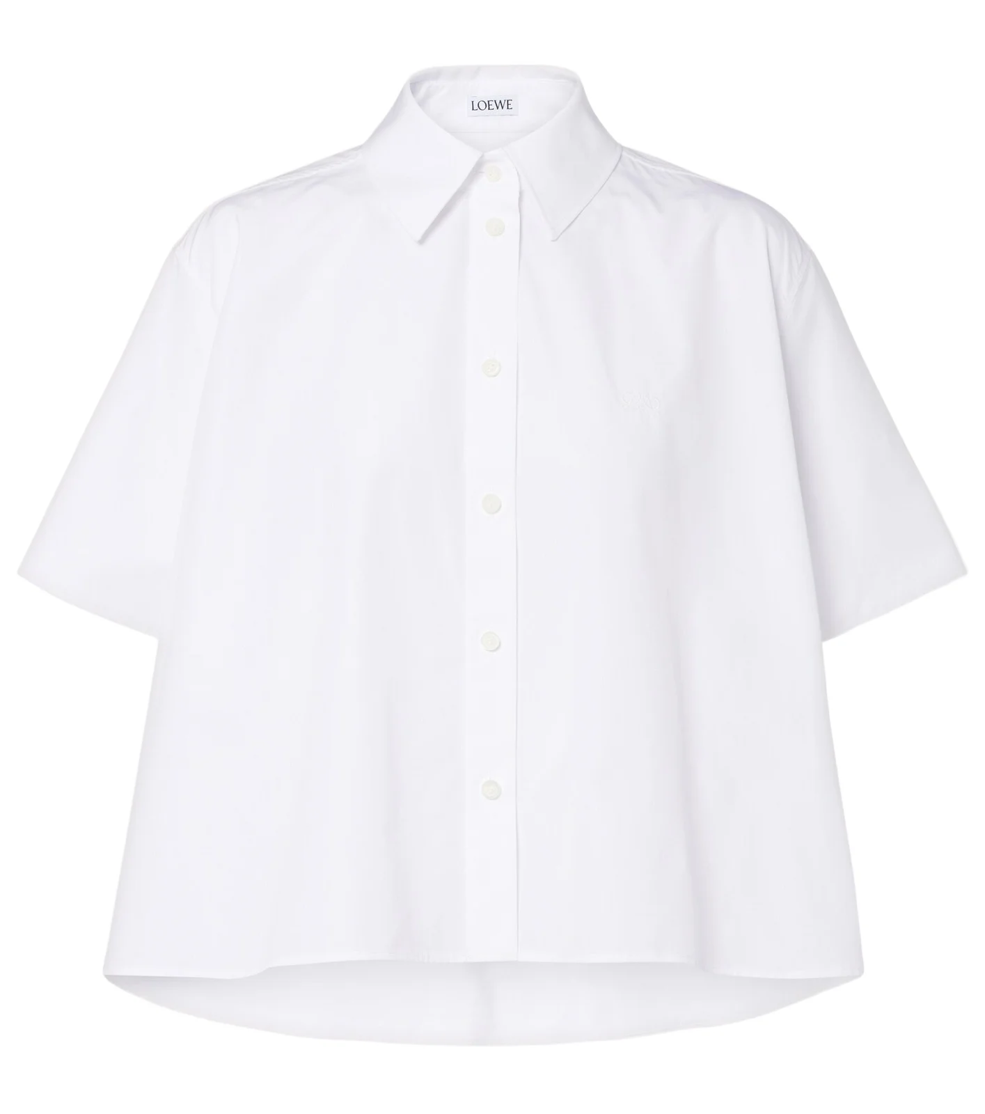 Double L cotton poplin shirt Double L cotton poplin shirt