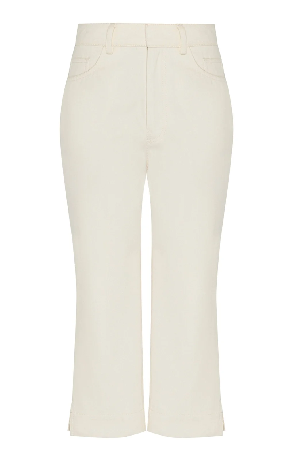 Zimmermann Clash Cotton Capri Pants