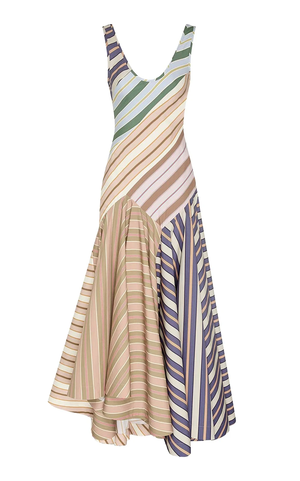 Zimmermann Clash Cotton Poplin Maxi Dress