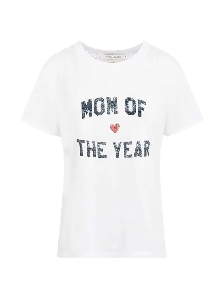 Favorite Daughter Women's Graphic Printed T-Shirt - White - Size XS | Image 1 Favorite Daughter Women's Graphic Printed T-Shirt - White - Size XS | Image 1