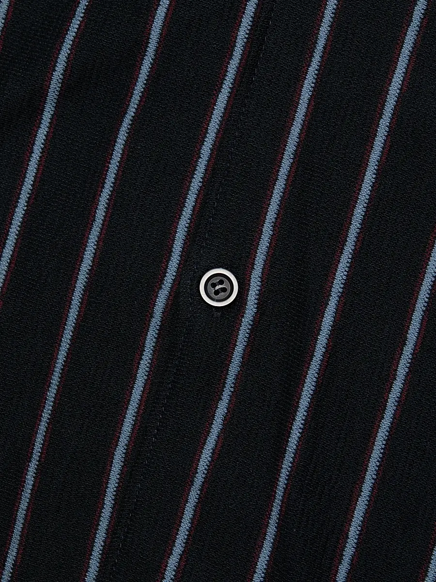 Vince Men's Striped Terry Cotton Cabana Shirt | Thumbnail 7 Vince Men's Striped Terry Cotton Cabana Shirt | Thumbnail 7