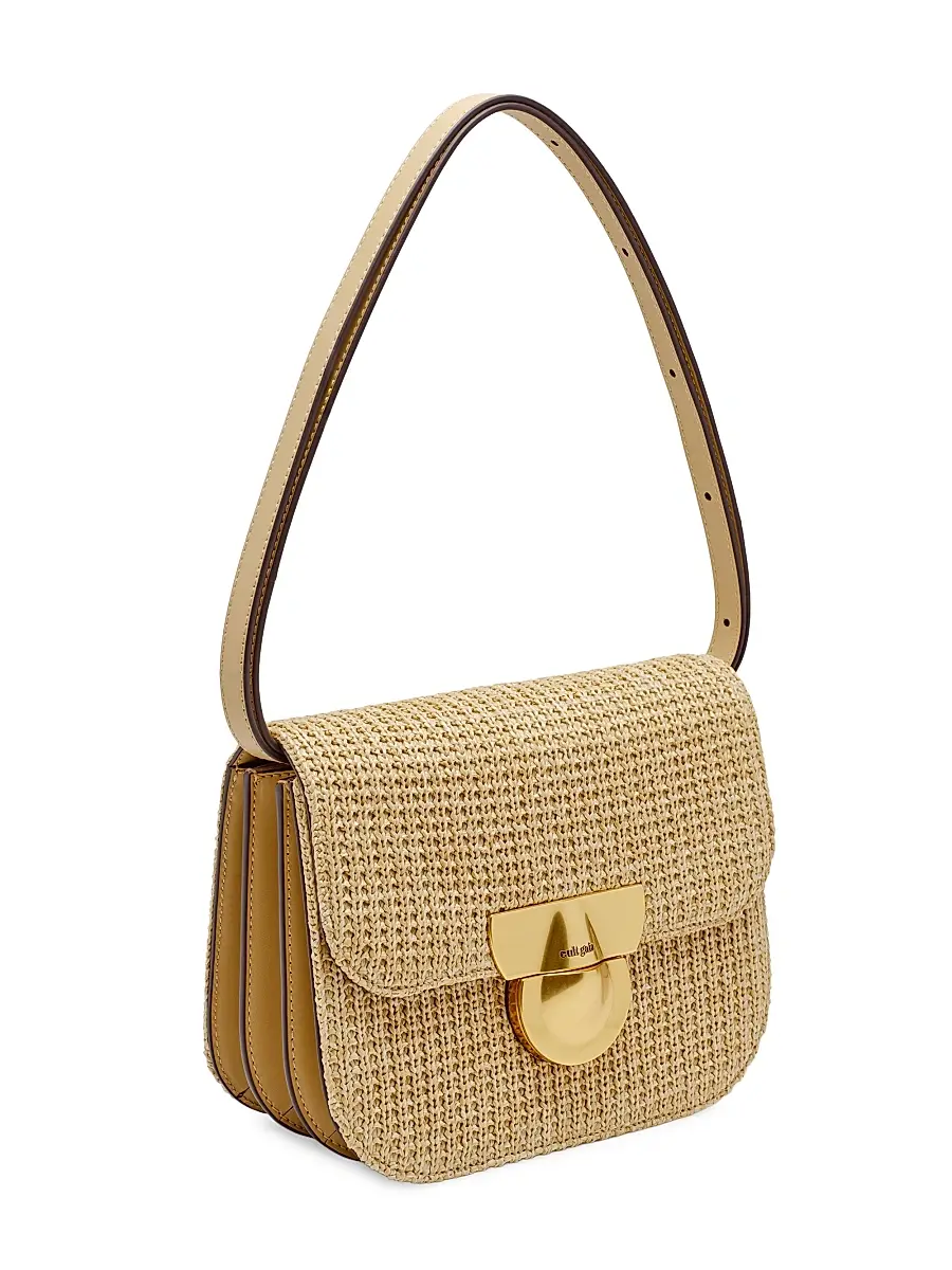 Cult Gaia Women's Tazia Woven Raffia Shoulder Bag | Thumbnail 3