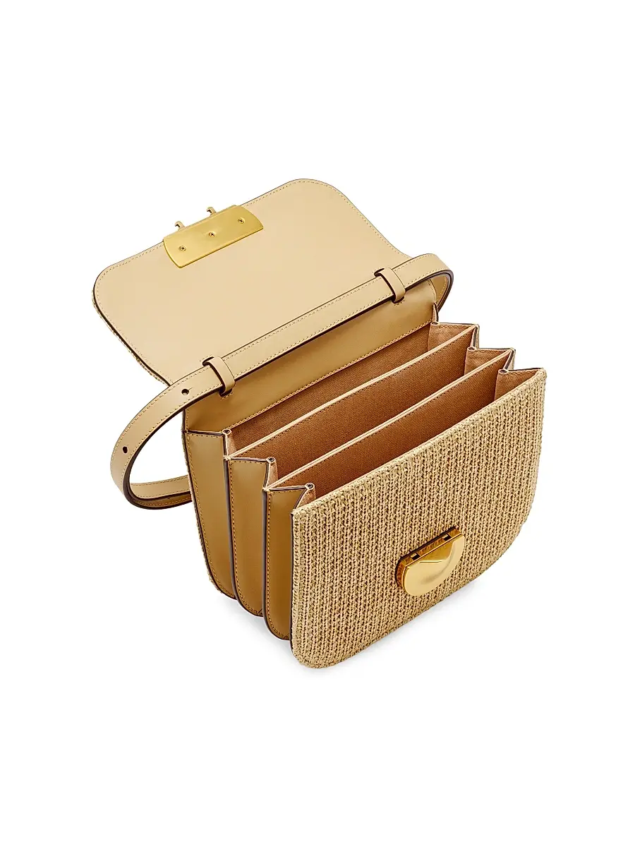 Cult Gaia Women's Tazia Woven Raffia Shoulder Bag | Thumbnail 5