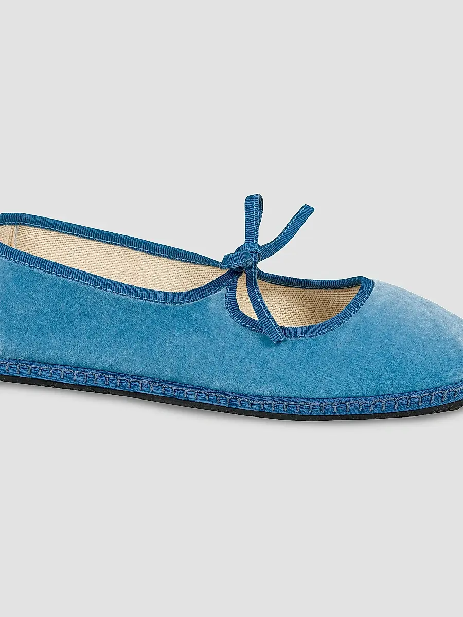 Vibi Venezia Women's Timeless Brigitte Velvet Mary Janes | Thumbnail 3 Vibi Venezia Women's Timeless Brigitte Velvet Mary Janes | Thumbnail 3
