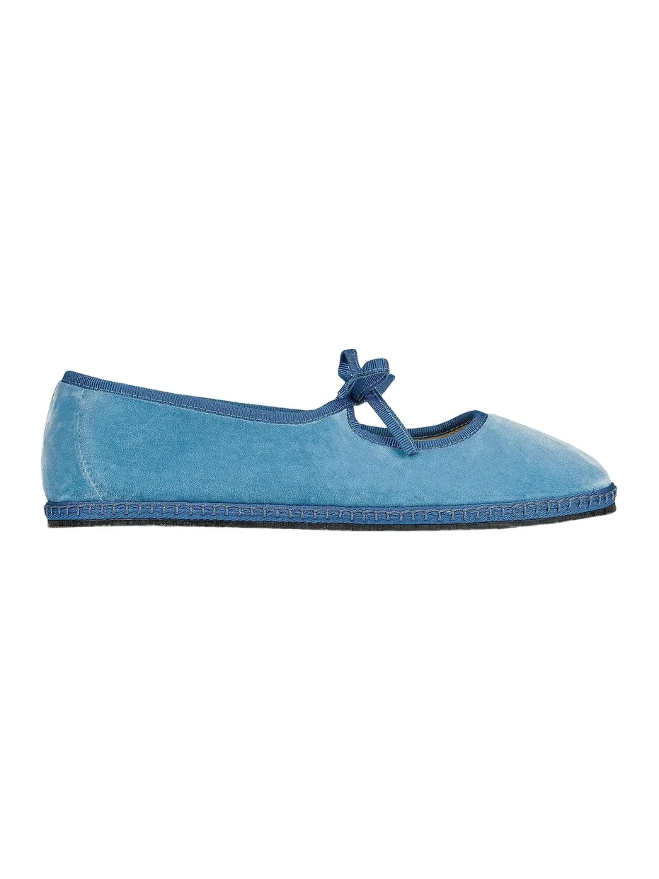 Vibi Venezia Women's Timeless Brigitte Velvet Mary Janes