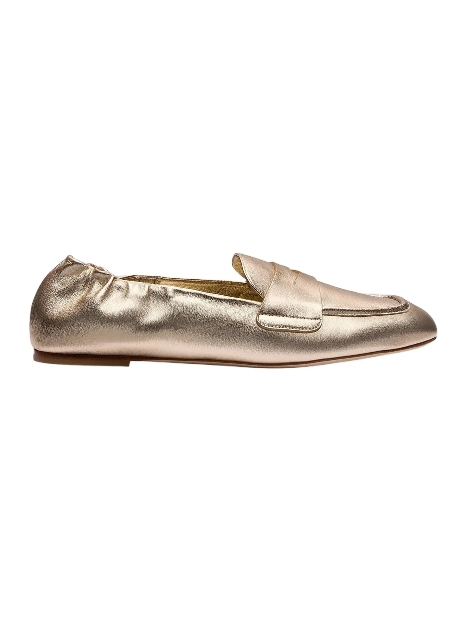 Women's Bryant Elasticized-Back Leather Penny Loafers Women's Bryant Elasticized-Back Leather Penny Loafers