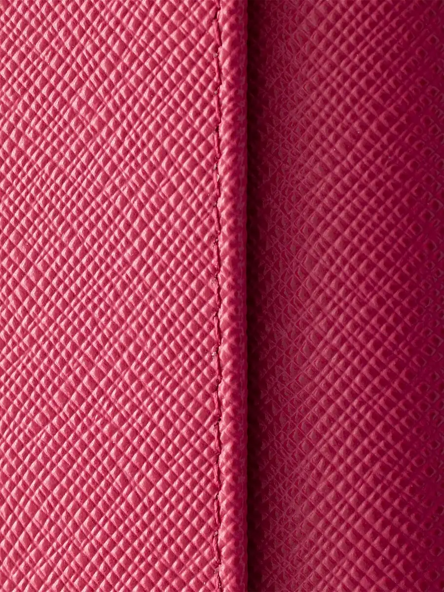 Prada Women's Saffiano Leather Wallet with Shoulder Strap - Pink | Thumbnail 8 Prada Women's Saffiano Leather Wallet with Shoulder Strap - Pink | Thumbnail 8