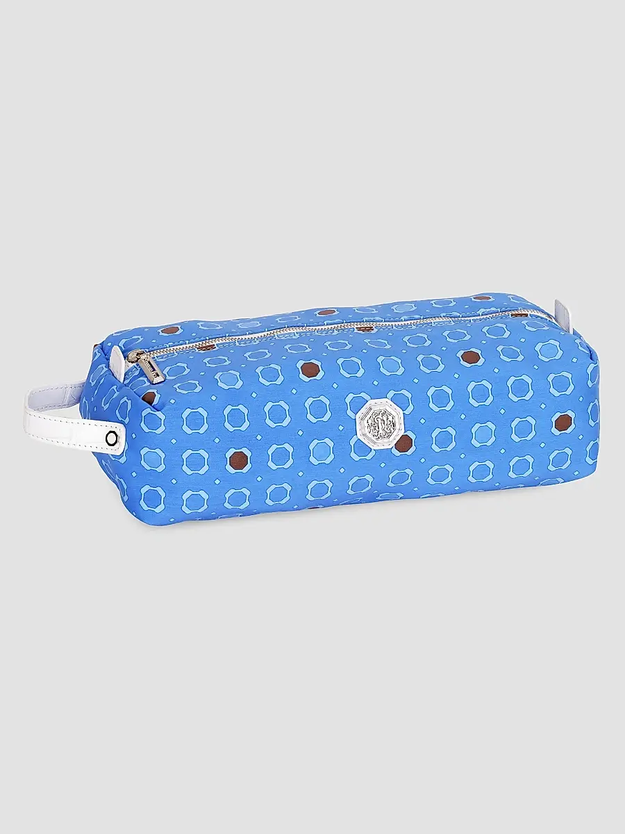 Stefano Ricci Men's Beach Shorts with Button and Zipper - Blue | Thumbnail 3