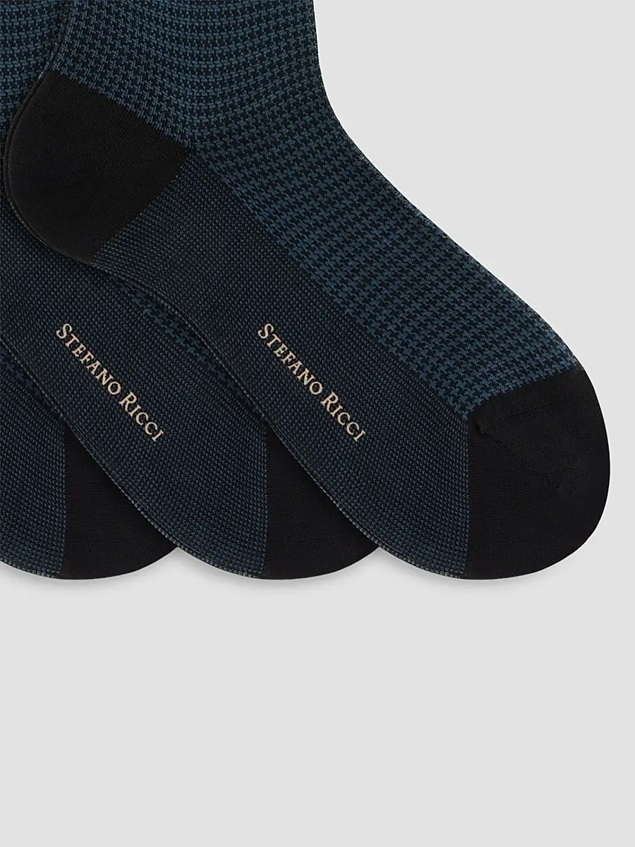 Stefano Ricci Men's 6-Pack Cotton Socks | Thumbnail 2 Stefano Ricci Men's 6-Pack Cotton Socks | Thumbnail 2