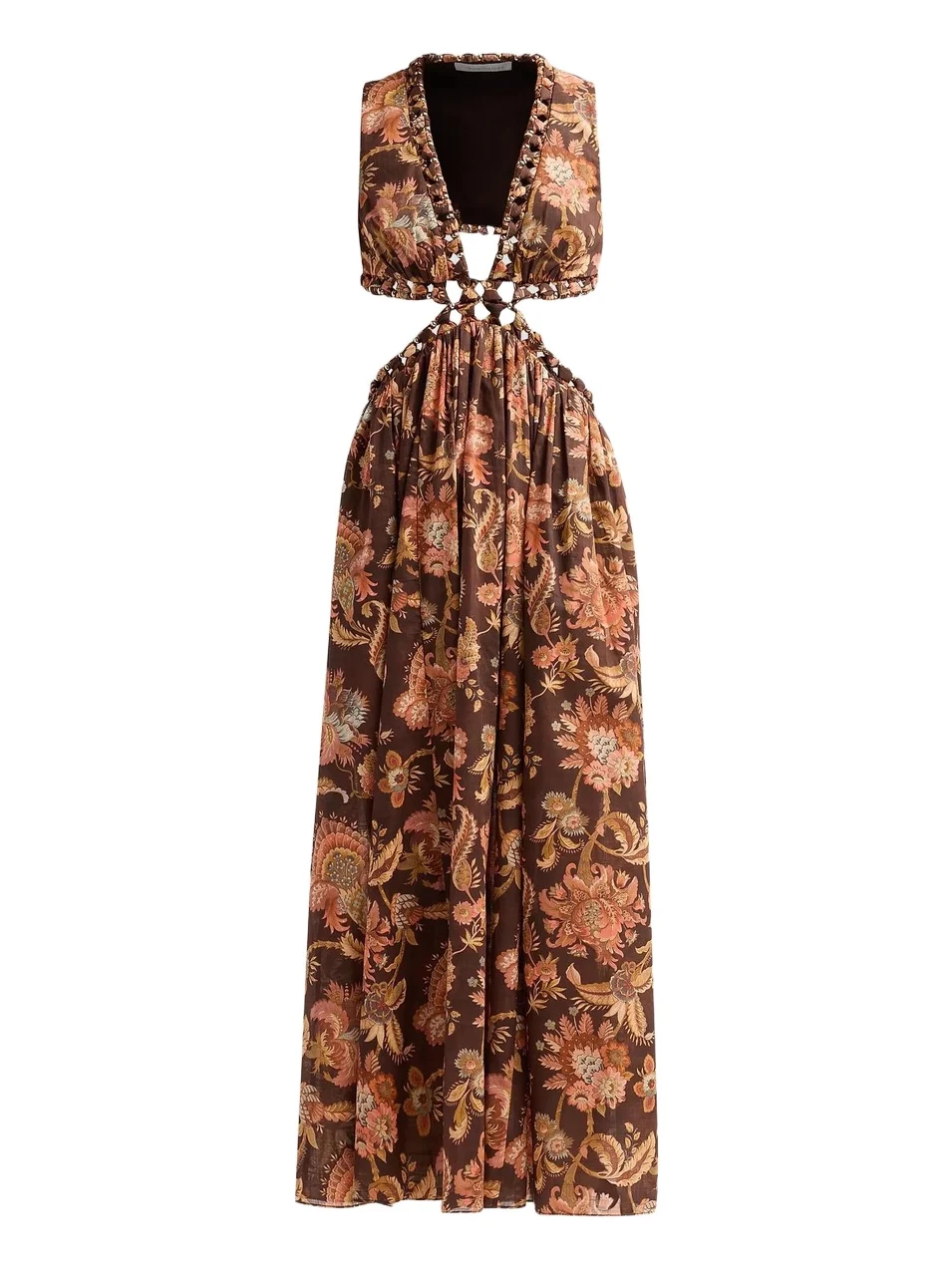 Women's Aster Floral Cut Out Midi Dress