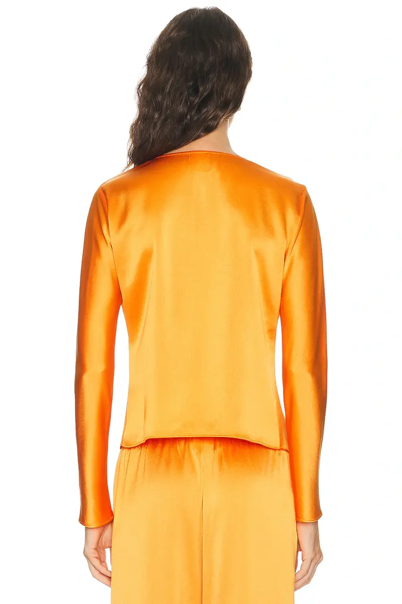 LESET Barb Button Long Sleeve Top | Thumbnail 3 LESET Barb Button Long Sleeve Top | Thumbnail 3
