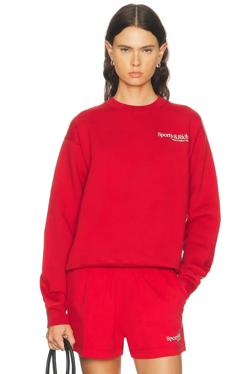 Sporty & Rich Modern Crewneck Sweatshirt | Thumbnail 2