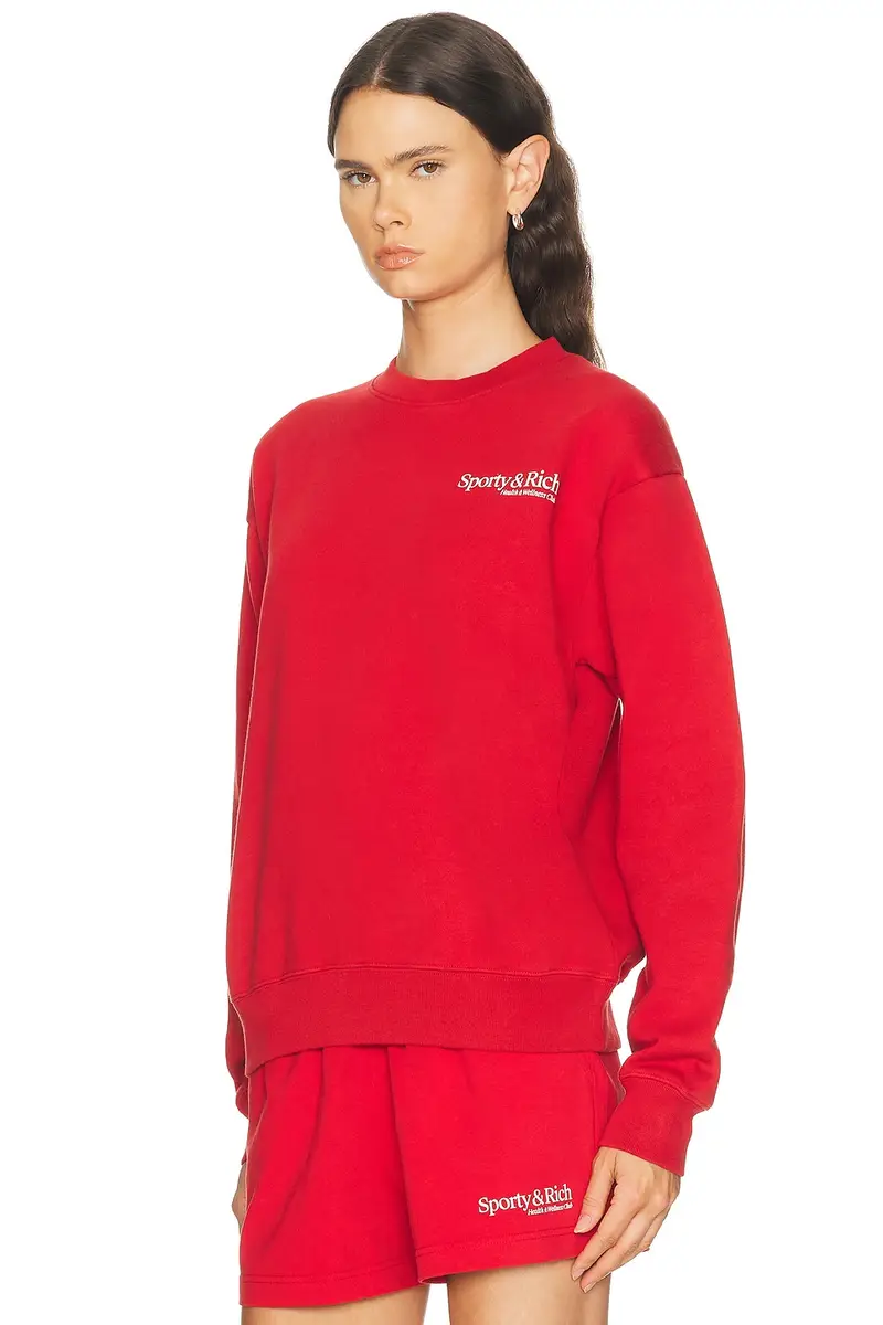 Sporty & Rich Modern Crewneck Sweatshirt | Thumbnail 3