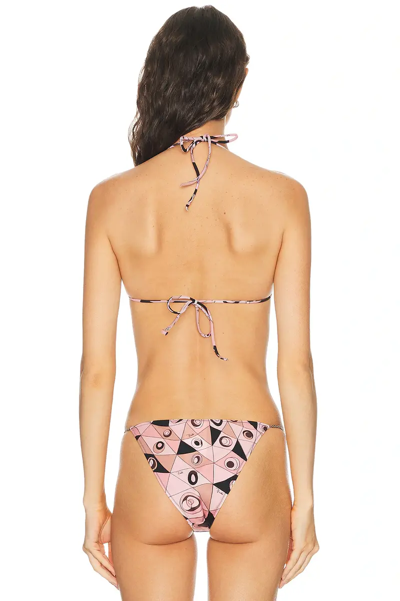 PUCCI Lycra Triangle Bikini Bra Top | Thumbnail 3 PUCCI Lycra Triangle Bikini Bra Top | Thumbnail 3