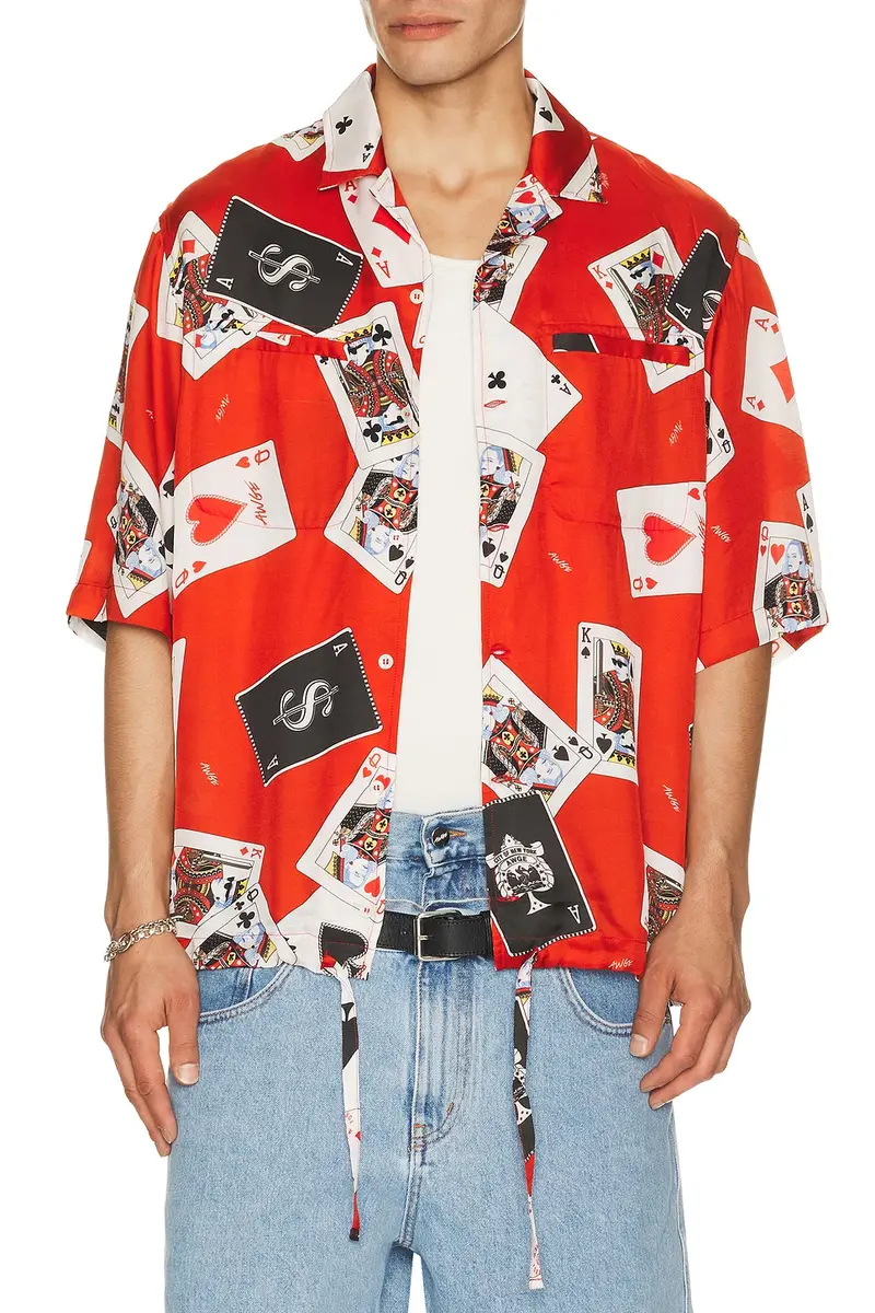 AWGE Drawstring Shirt Ssl | Image 1 AWGE Drawstring Shirt Ssl | Image 1