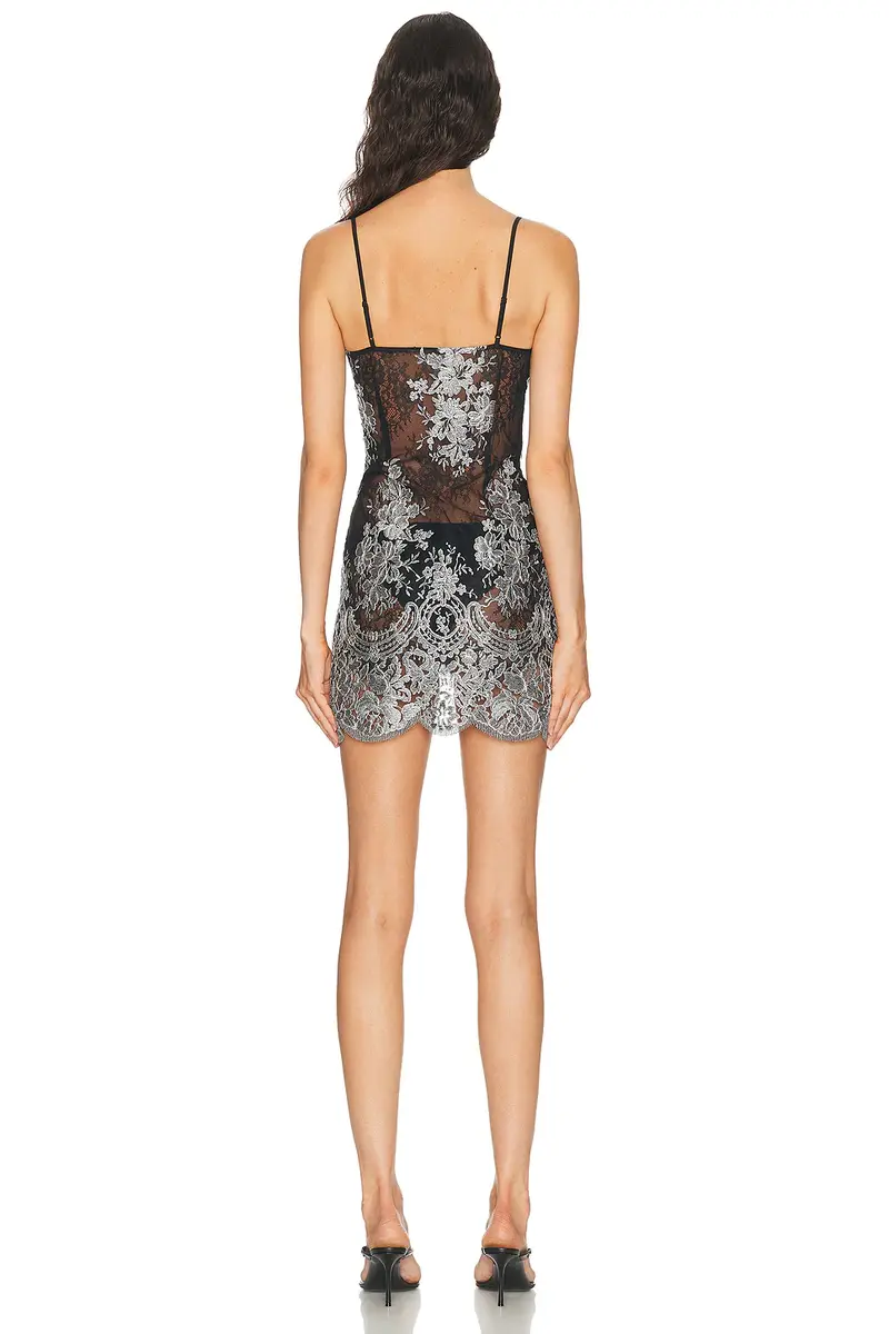 HAELO Metallic Slip Dress | Thumbnail 3 HAELO Metallic Slip Dress | Thumbnail 3