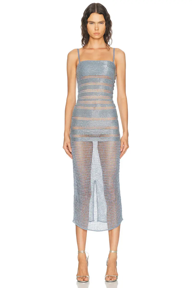 HAELO Gradiated Embellished Dress | Image 1 HAELO Gradiated Embellished Dress | Image 1