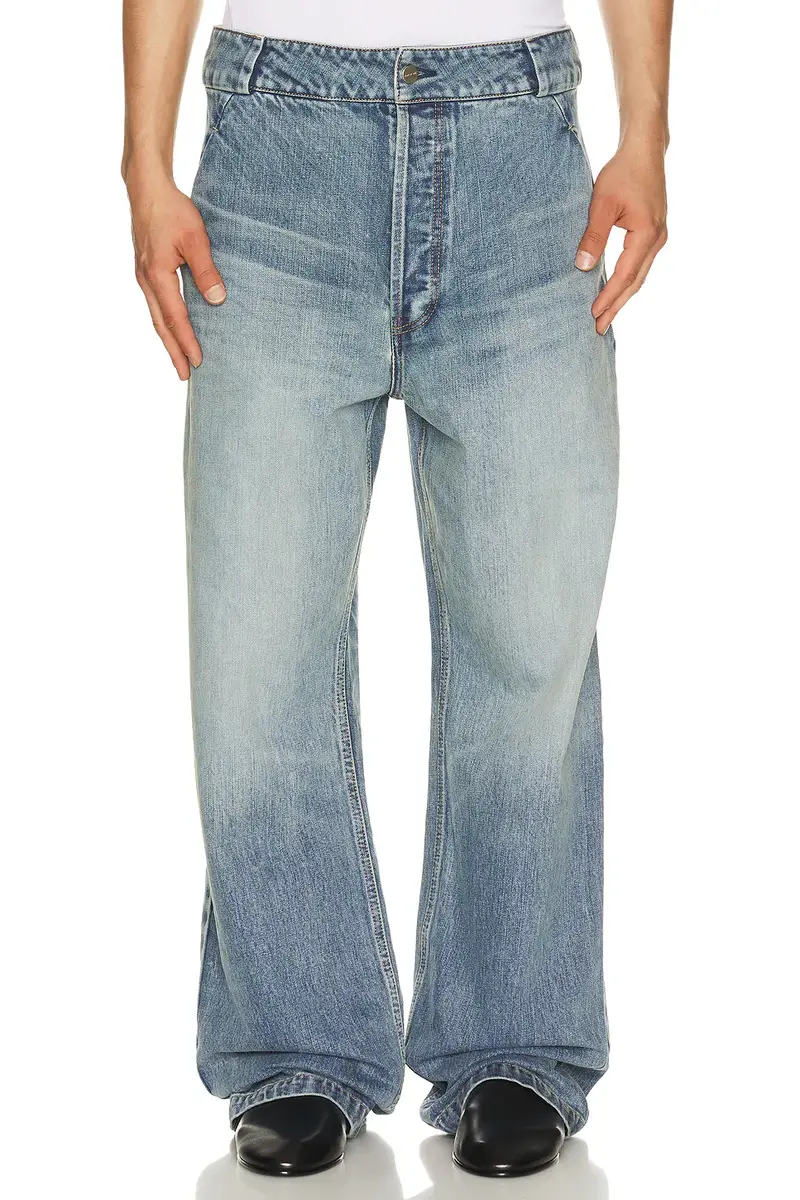 Fear of god Medium Indigo 9th Utility Pant | Image 1 Fear of god Medium Indigo 9th Utility Pant | Image 1