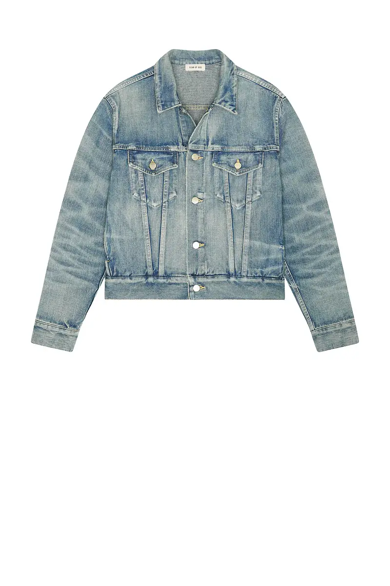 Fear of god Denim Classic Trucker Jacket | Thumbnail 4 Fear of god Denim Classic Trucker Jacket | Thumbnail 4