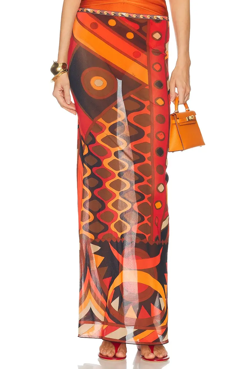 Pucci Tulle Long Skirt | Image 1 Pucci Tulle Long Skirt | Image 1