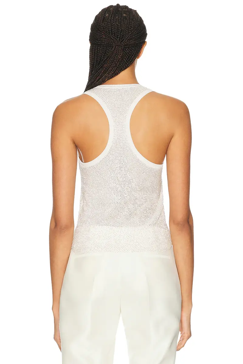 Ralph Lauren Collection Racer Back Tank Top | Thumbnail 3 Ralph Lauren Collection Racer Back Tank Top | Thumbnail 3