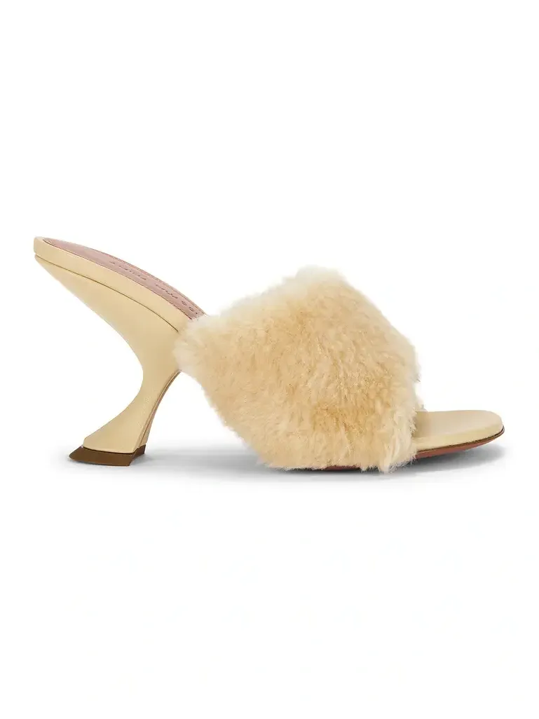 Taylor Shearling 90 Mule