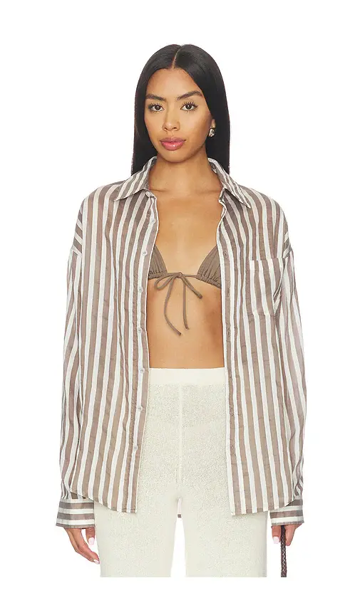 ALL THE WAYS Minnie Button Down Top | Image 1 ALL THE WAYS Minnie Button Down Top | Image 1
