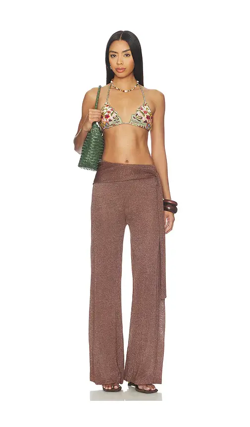 SNDYS Celine Shimmer Pant | Thumbnail 5 SNDYS Celine Shimmer Pant | Thumbnail 5