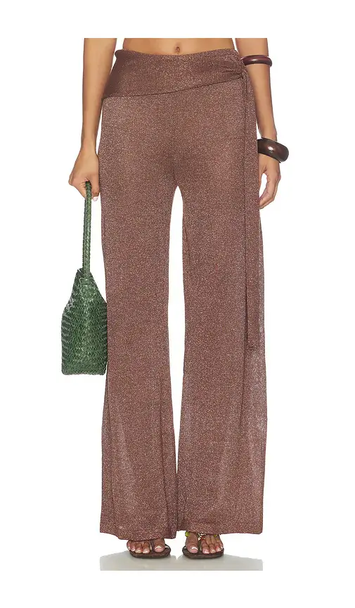 SNDYS Celine Shimmer Pant | Image 1 SNDYS Celine Shimmer Pant | Image 1