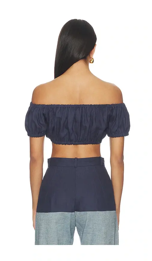 Matthew Bruch Bubble Crop Top | Thumbnail 3 Matthew Bruch Bubble Crop Top | Thumbnail 3
