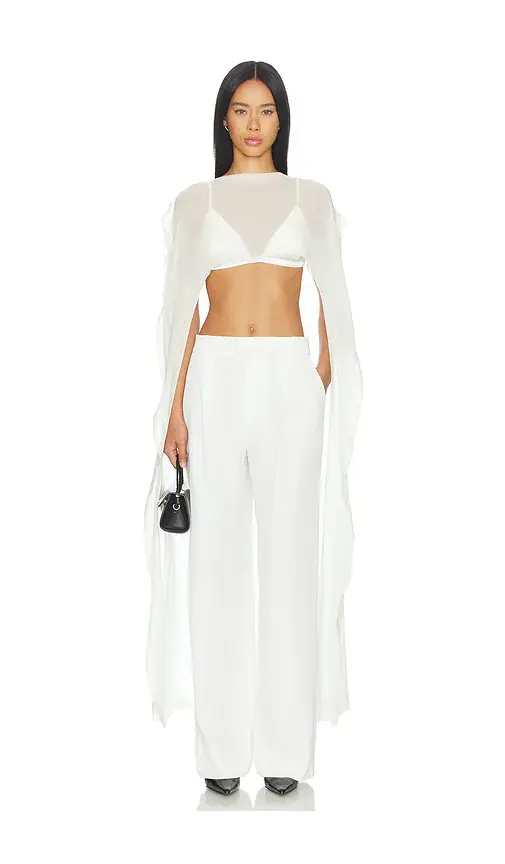 Chiara Silk Bra & Top Set Chiara Silk Bra & Top Set