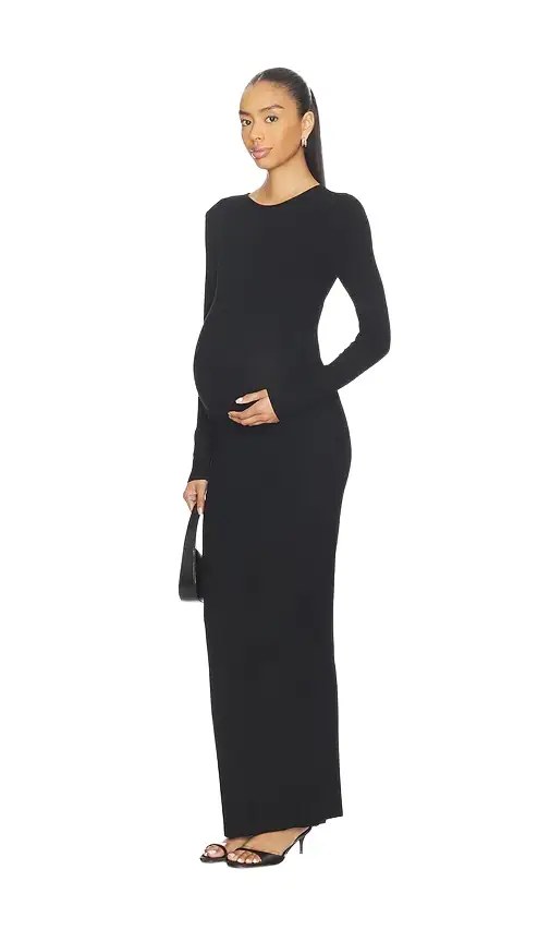 BUMPSUIT Soft Rib Maxi Dress