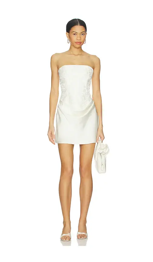 MORE TO COME Holland Strapless Mini Dress | Image 1 MORE TO COME Holland Strapless Mini Dress | Image 1