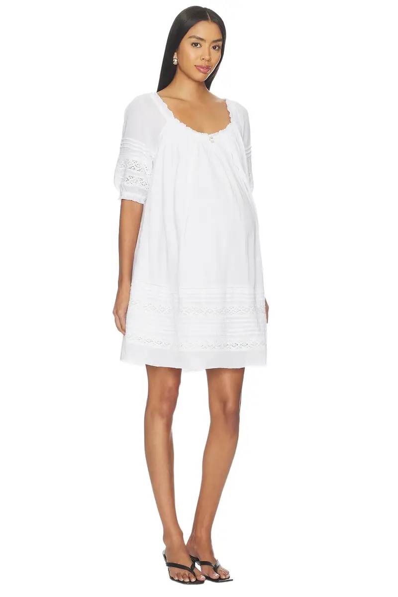 Hatch The Lottie Secret Nursing Mini Dress