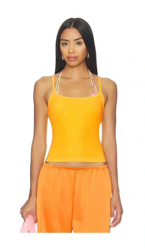 COTTON CITIZEN The Verona Spaghetti Tank | Image 1 COTTON CITIZEN The Verona Spaghetti Tank | Image 1