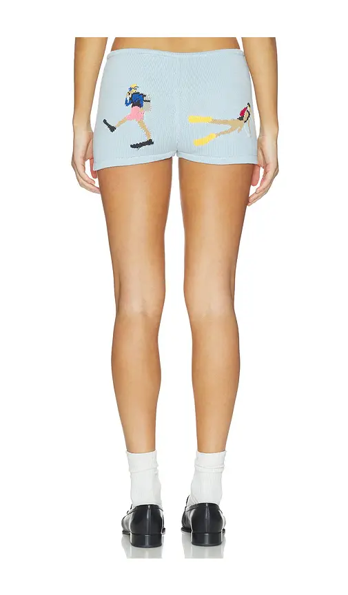 Yellow The Label Diver Knit Short | Thumbnail 4 Yellow The Label Diver Knit Short | Thumbnail 4