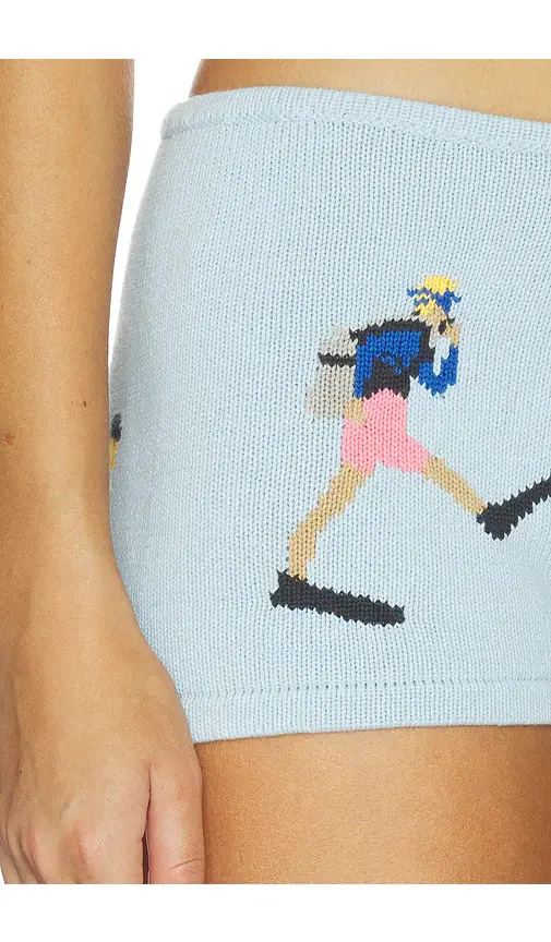 Yellow The Label Diver Knit Short | Thumbnail 6 Yellow The Label Diver Knit Short | Thumbnail 6