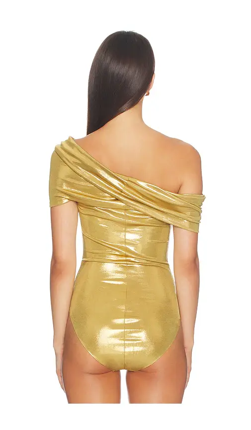 Norma Kamali Sleeveless Cowl Neck Hooded Bodysuit | Thumbnail 4 Norma Kamali Sleeveless Cowl Neck Hooded Bodysuit | Thumbnail 4