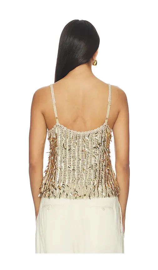 Alice + Olivia Alice + Olivia Nicolette Allover Sequin Tank | Thumbnail 3 Alice + Olivia Alice + Olivia Nicolette Allover Sequin Tank | Thumbnail 3