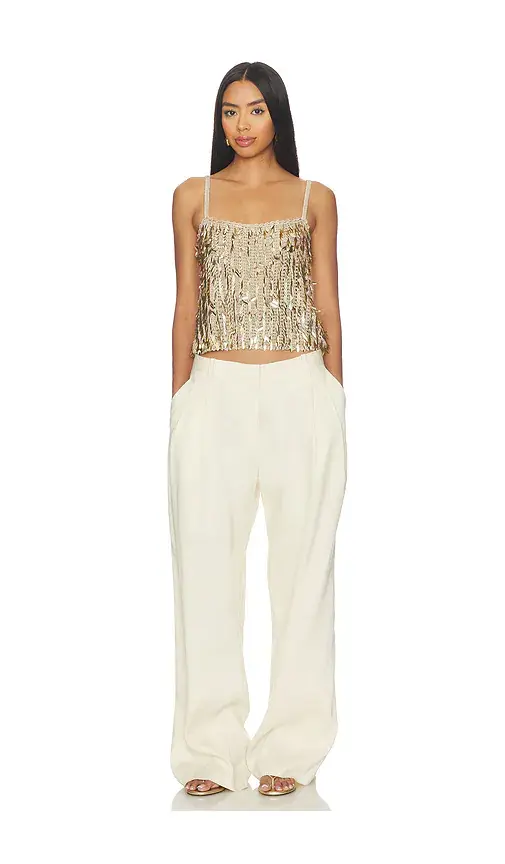 Alice + Olivia Alice + Olivia Nicolette Allover Sequin Tank | Thumbnail 4 Alice + Olivia Alice + Olivia Nicolette Allover Sequin Tank | Thumbnail 4