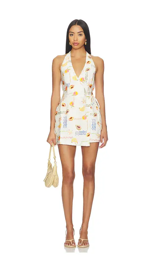 MINKPINK Vcarmen Halter Romper | Image 1 MINKPINK Vcarmen Halter Romper | Image 1