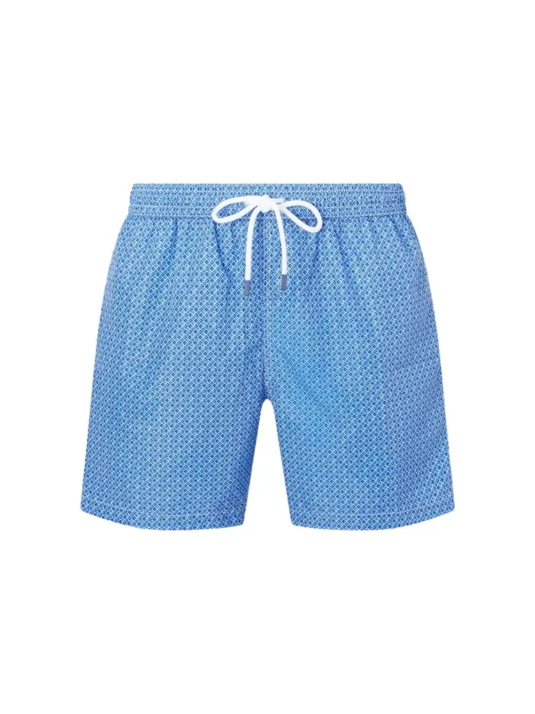 FEDELI Madeira Straight-Leg Mid-Length Printed Swim Shorts - Men | Image 1 FEDELI Madeira Straight-Leg Mid-Length Printed Swim Shorts - Men | Image 1