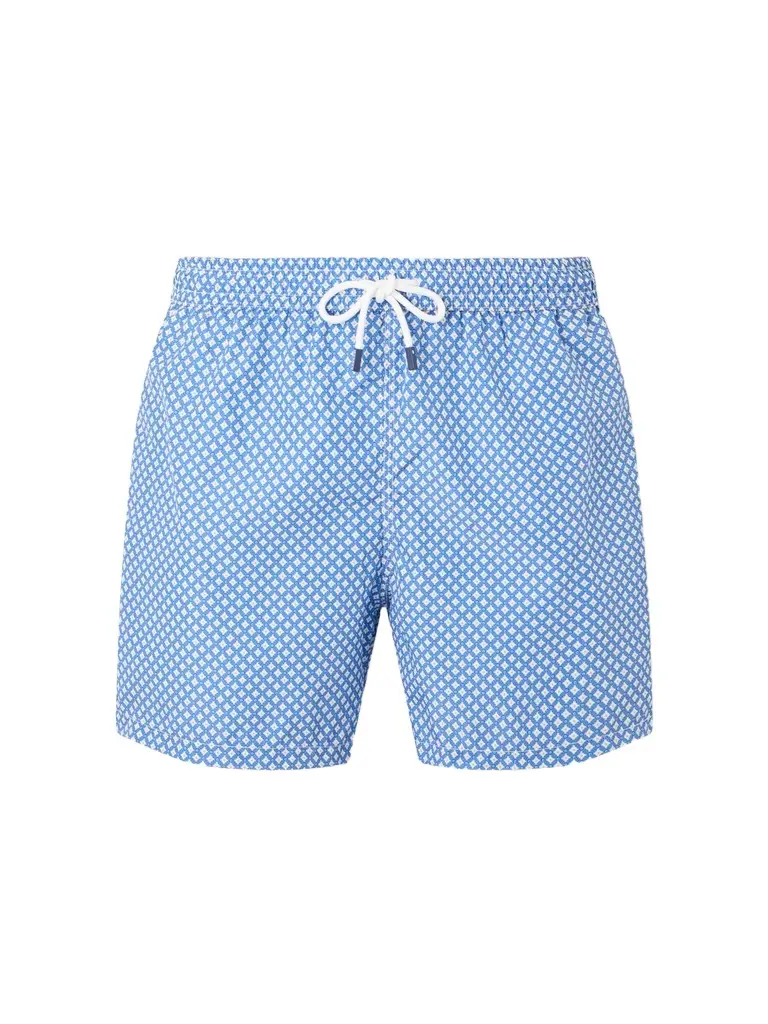 FEDELI Madeira Straight-Leg Mid-Length Printed Swim Shorts - Men | Image 1 FEDELI Madeira Straight-Leg Mid-Length Printed Swim Shorts - Men | Image 1
