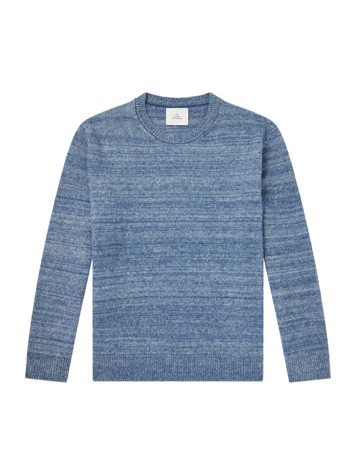 Nimbus Striped Cashmere and Silk-Blend Sweater - Men Nimbus Striped Cashmere and Silk-Blend Sweater - Men